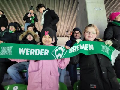 Unvergesslicher Fußballabend im Weserstadion